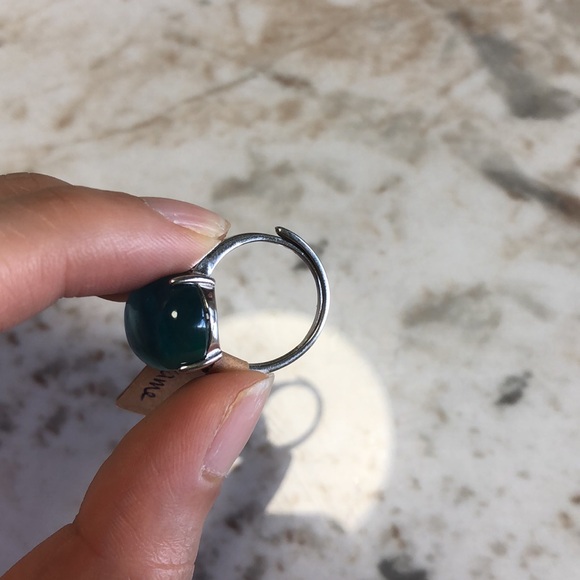 aquamarine sliver ring, brand new - Picture 3 of 5